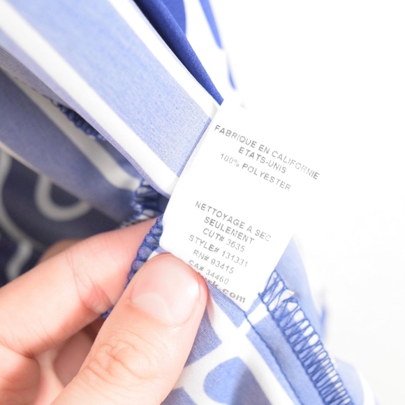 ❌SOLD❌Trina Turk Geo-Print Long Sleeve Shirtdress - Picture 6 of 6